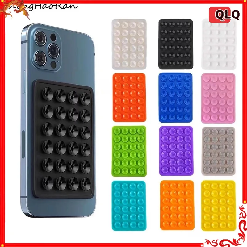 Multifunctional Silicone Suction Pad Phone Fixture Suction Cup Backed Adhesive Rubber Sucker Pad Fixed Pad 24Square Suction Cups
Multifunctional Silicone Suction Pad Phone Fixture Suction Cup Backed Adhesive Rubber Sucker Pad Fixed Pad 24Square Suction Cups