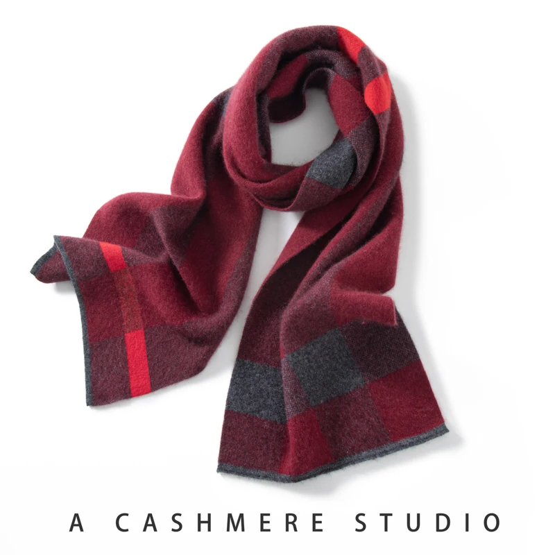 MVLYFLRT Women's High Quality 100% Cashmere Scarf Winter Warm Knit Fashionable Color Blocking Versatile Shawl Dual-Use Scarf
MVLYFLRT Women's High Quality 100% Cashmere Scarf Winter Warm Knit Fashionable Color Blocking Versatile Shawl Dual-Use Scarf