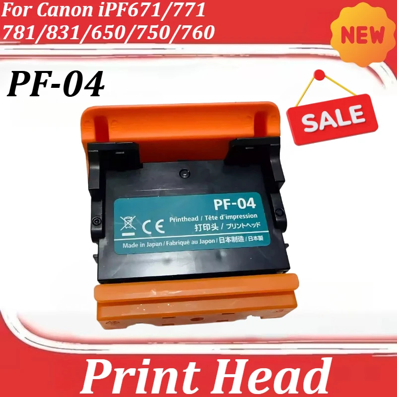 PF-04 Print Head for Canon iPF671/771/781/831/650/750/760 Printer Accessories
PF-04 Print Head for Canon iPF671/771/781/831/650/750/760 Printer Accessories