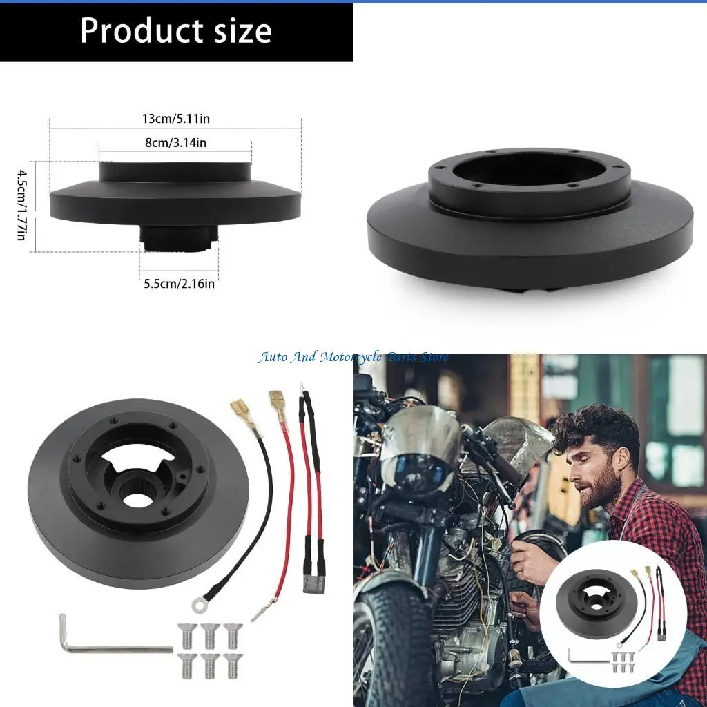 P9FD Sturdy Aluminum Steering Wheel Mount For Older Generation Vehicles
P9FD Sturdy Aluminum Steering Wheel Mount For Older Generation Vehicles
