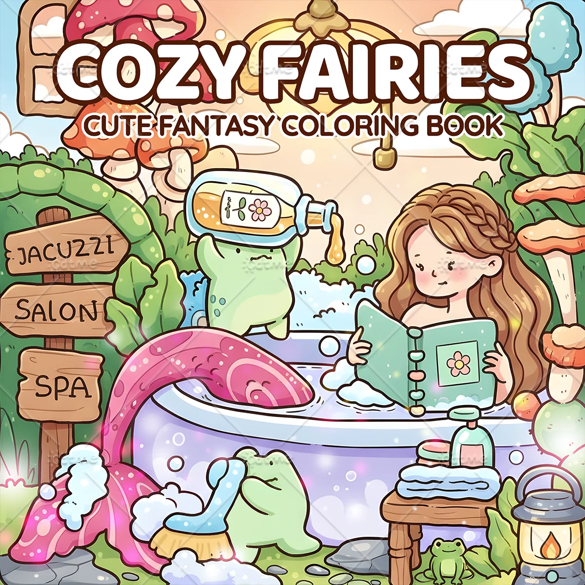 COZY FAIRIES Bold-easy Patterns Coloring Book for Adults Cute Drawing Book Perfect Gift for Party and Birthday
COZY FAIRIES Bold-easy Patterns Coloring Book for Adults Cute Drawing Book Perfect Gift for Party and Birthday