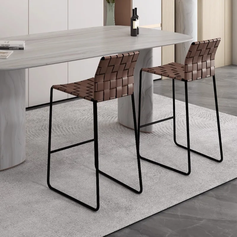 Woven Design Bar Chairs Reception Island Single Relaxing Wooden Bar Chairs Light Luxury Party Lounge Sillas De Bar Furniture
Woven Design Bar Chairs Reception Island Single Relaxing Wooden Bar Chairs Light Luxury Party Lounge Sillas De Bar Furniture