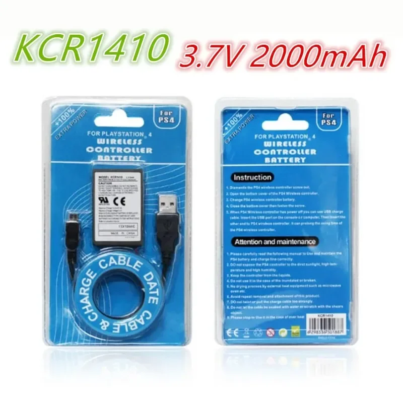 highquality 3.7V 2.0Ah Battery For Sony Gamepad PS4 Dualshock4 V1 Wireless controller + USB Charger Cable Rechargeable Batteries
highquality 3.7V 2.0Ah Battery For Sony Gamepad PS4 Dualshock4 V1 Wireless controller + USB Charger Cable Rechargeable Batteries