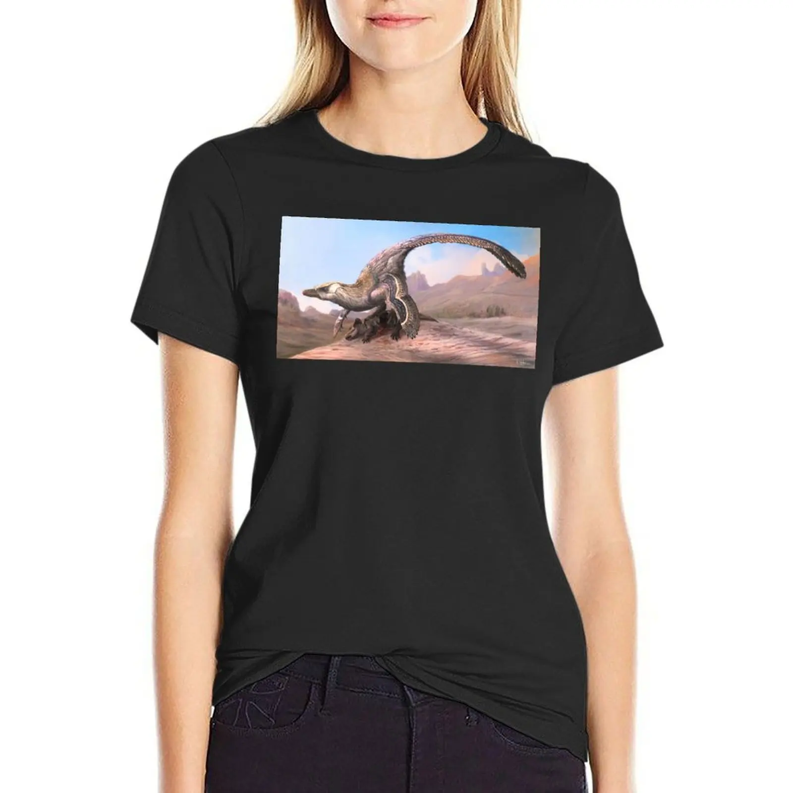 Velociraptor and Protoceratops (deceased) T-Shirt animal prinfor oversized anime clothes cat shirts for Women
Velociraptor and Protoceratops (deceased) T-Shirt animal prinfor oversized anime clothes cat shirts for Women