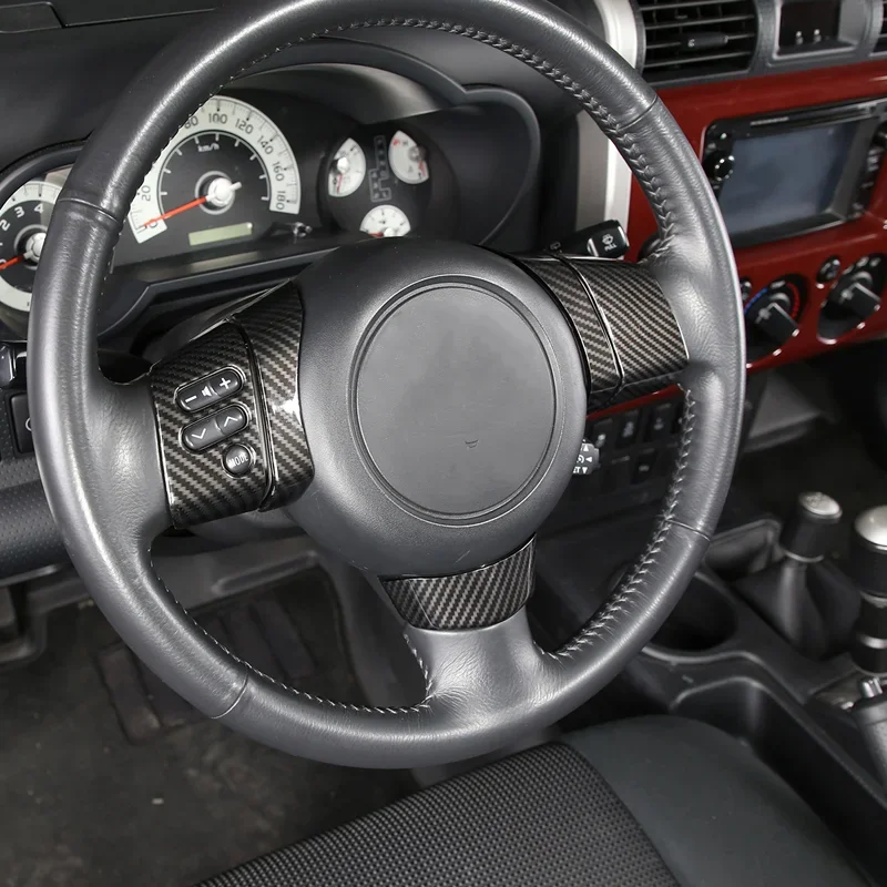 For Toyota FJ Cruiser 2007-2021 Steering Wheel Button Frame Interior Styling Decoration Accessories Steering Wheel Frame
For Toyota FJ Cruiser 2007-2021 Steering Wheel Button Frame Interior Styling Decoration Accessories Steering Wheel Frame