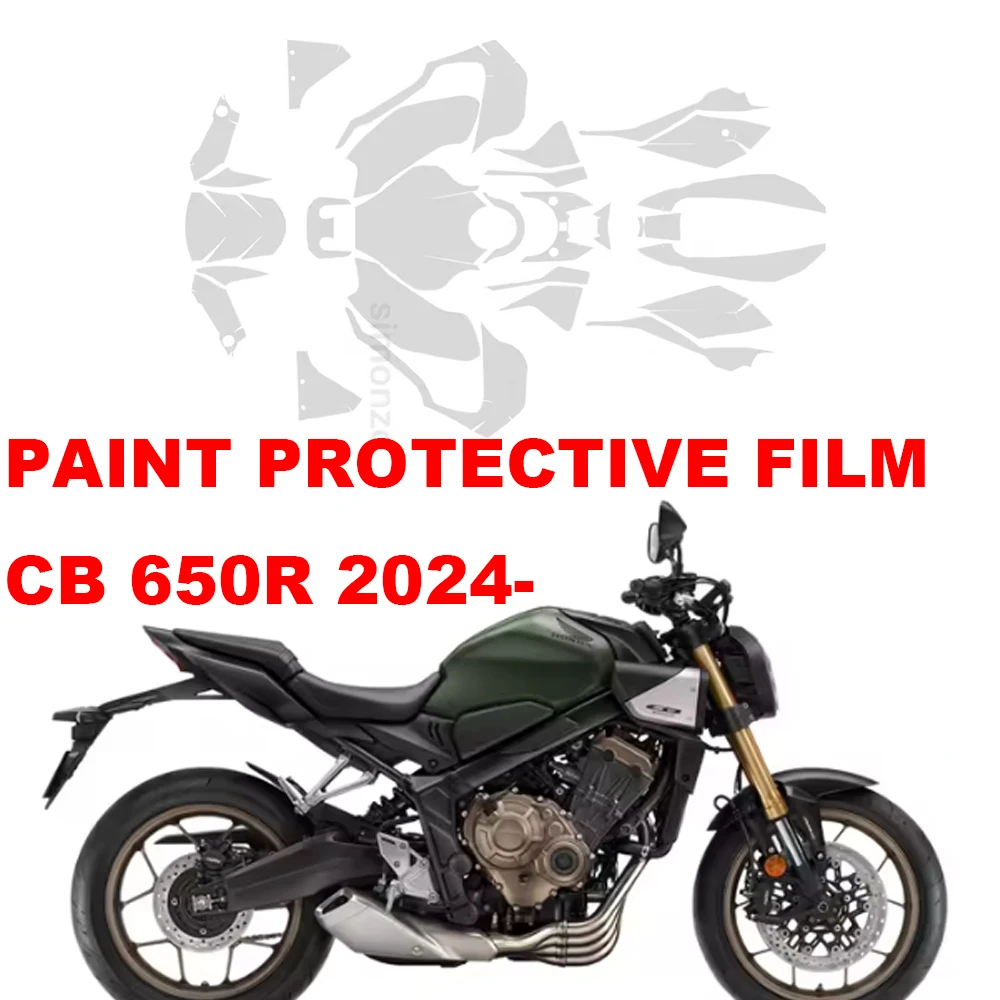 For HONDA CB650R TPU Paint Protection Film CB 650R Motorcycle PPF Anti-Scratch Fairing Transparent Protection Film
For HONDA CB650R TPU Paint Protection Film CB 650R Motorcycle PPF Anti-Scratch Fairing Transparent Protection Film