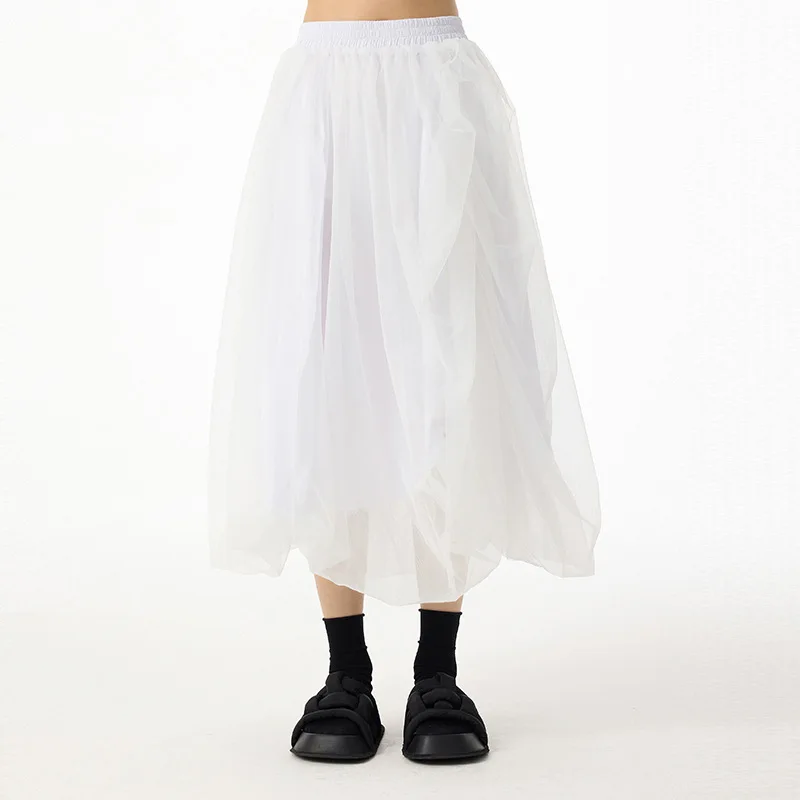 High-waist Irregular Mesh Patchwork Skirt Women 2026 Summer Dark Style Elegant Skirt XY118
High-waist Irregular Mesh Patchwork Skirt Women 2026 Summer Dark Style Elegant Skirt XY118
