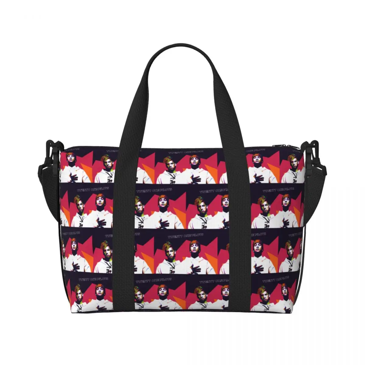 Custom T-Twentys One P-Pilots Creative Tote Bag Women Large Capacity Beach Gym Travel Bags
Custom T-Twentys One P-Pilots Creative Tote Bag Women Large Capacity Beach Gym Travel Bags