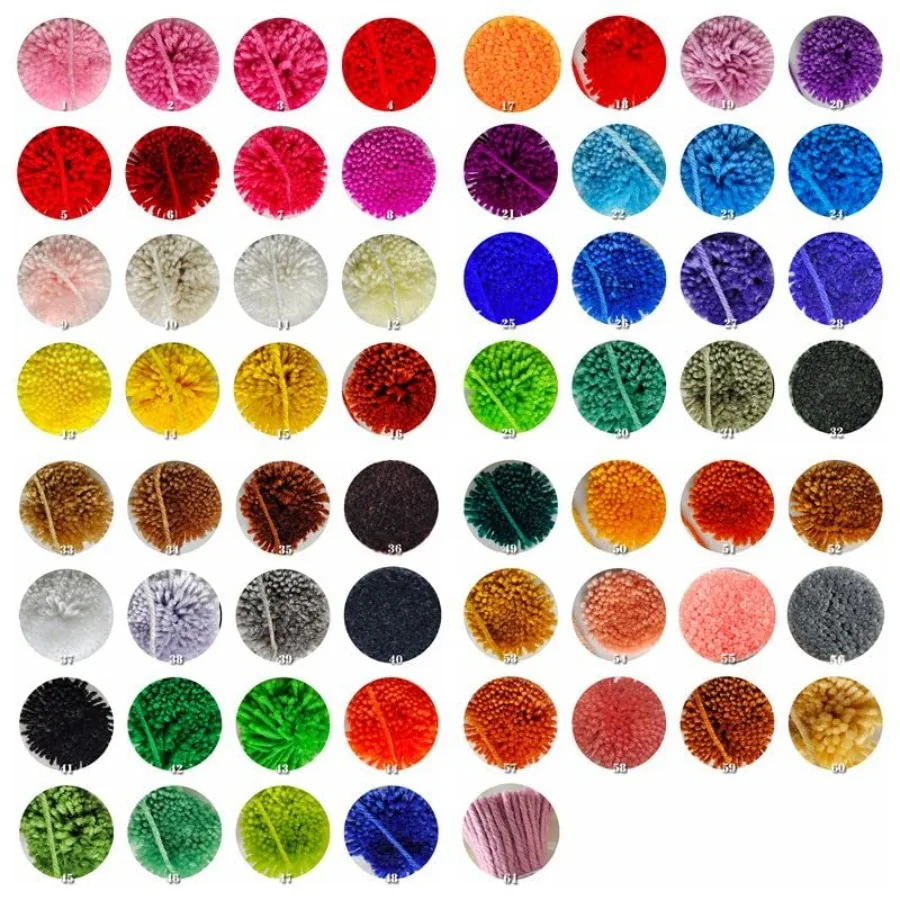 Latch Hook Kit Colorful Yarn Bundles Cut Rug Yarn DIY Latch Hook for Handmake Craft Sewing Knitting for Adults 61pcs
Latch Hook Kit Colorful Yarn Bundles Cut Rug Yarn DIY Latch Hook for Handmake Craft Sewing Knitting for Adults 61pcs