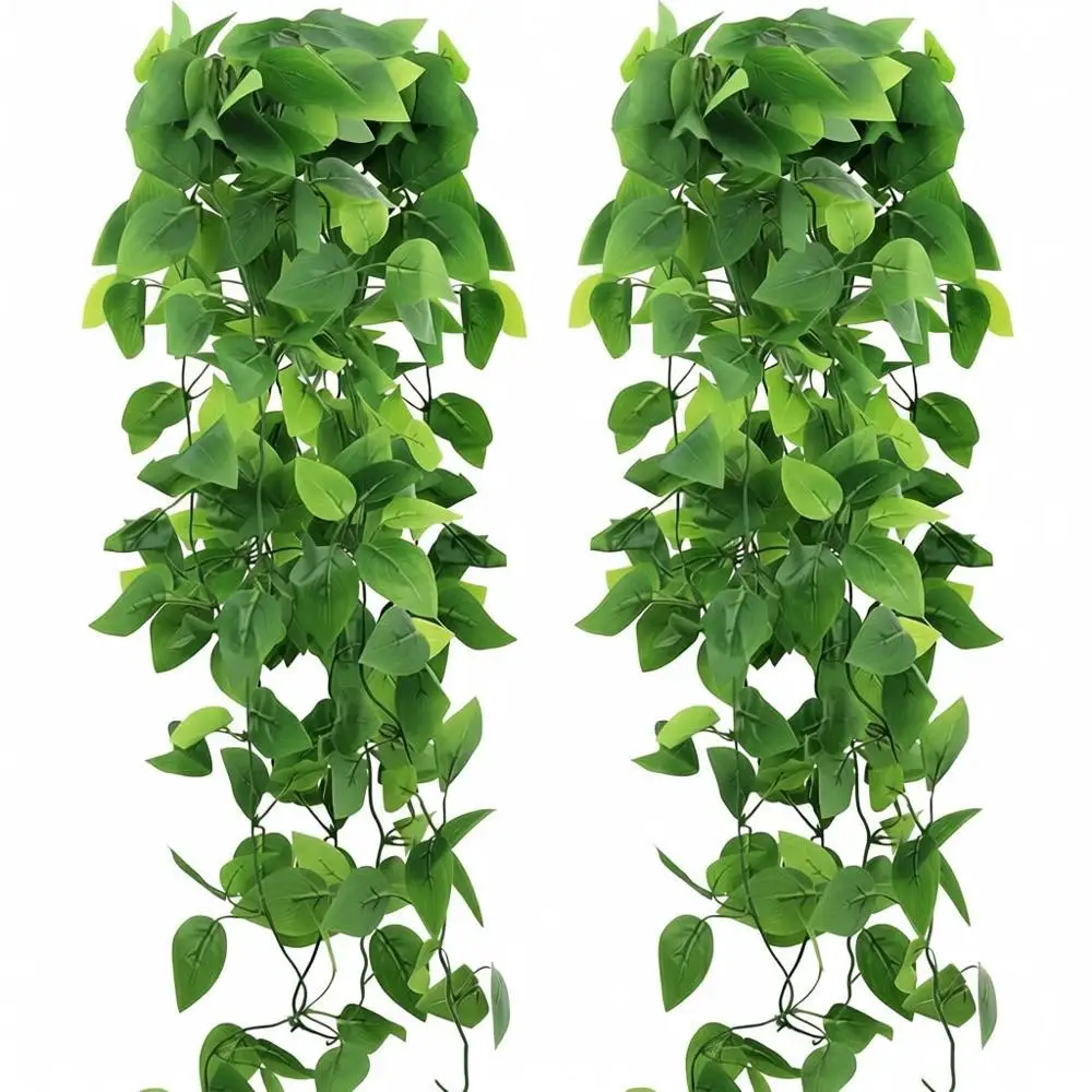 Set of 2 Hanging Planters with Artificial Greenery for Living Room, Bedroom, Boho Wall Shelving - Indoor/Outdoor Decor (Green Po
Set of 2 Hanging Planters with Artificial Greenery for Living Room, Bedroom, Boho Wall Shelving - Indoor/Outdoor Decor (Green Po