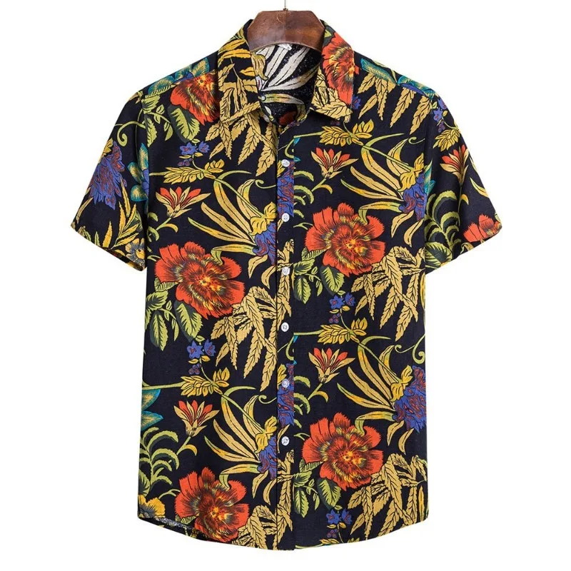 Summer Men's Turn-down Collar Plaid Embroidery Gradient Button Short Sleeve Cardigan Shirts Vacation Fashion Casual Formal Tops
Summer Men's Turn-down Collar Plaid Embroidery Gradient Button Short Sleeve Cardigan Shirts Vacation Fashion Casual Formal Tops