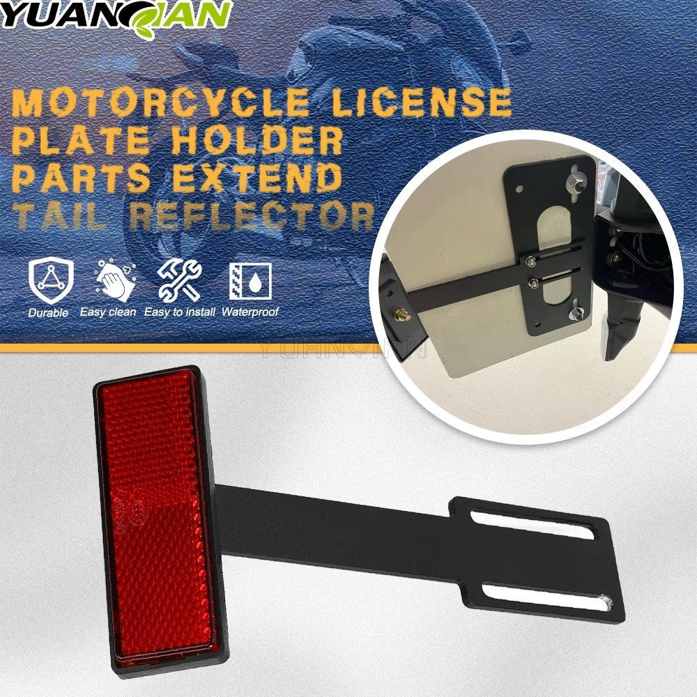 2024 Motorcycle Rear Number Plate Reflector R1250GS For BMW R1200GS LC Adv F750GS F800GS F850GS R1300GS F900XR R1250R R1250RS
2024 Motorcycle Rear Number Plate Reflector R1250GS For BMW R1200GS LC Adv F750GS F800GS F850GS R1300GS F900XR R1250R R1250RS