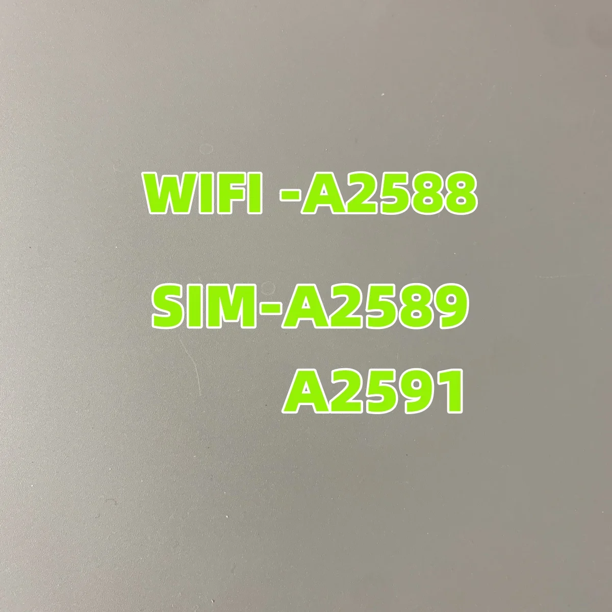Back Cover Battery Housing Case For iPad Air 5 10.9 inch 2022 A2588 A2589 A2591 3G WIFI version Back housing replacement
Back Cover Battery Housing Case For iPad Air 5 10.9 inch 2022 A2588 A2589 A2591 3G WIFI version Back housing replacement
