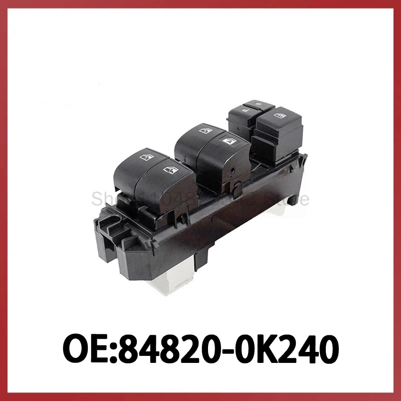 84820-0K240 for Toyota Hilux Right Drive Glass Regulator Switch Power Window Switch
84820-0K240 for Toyota Hilux Right Drive Glass Regulator Switch Power Window Switch