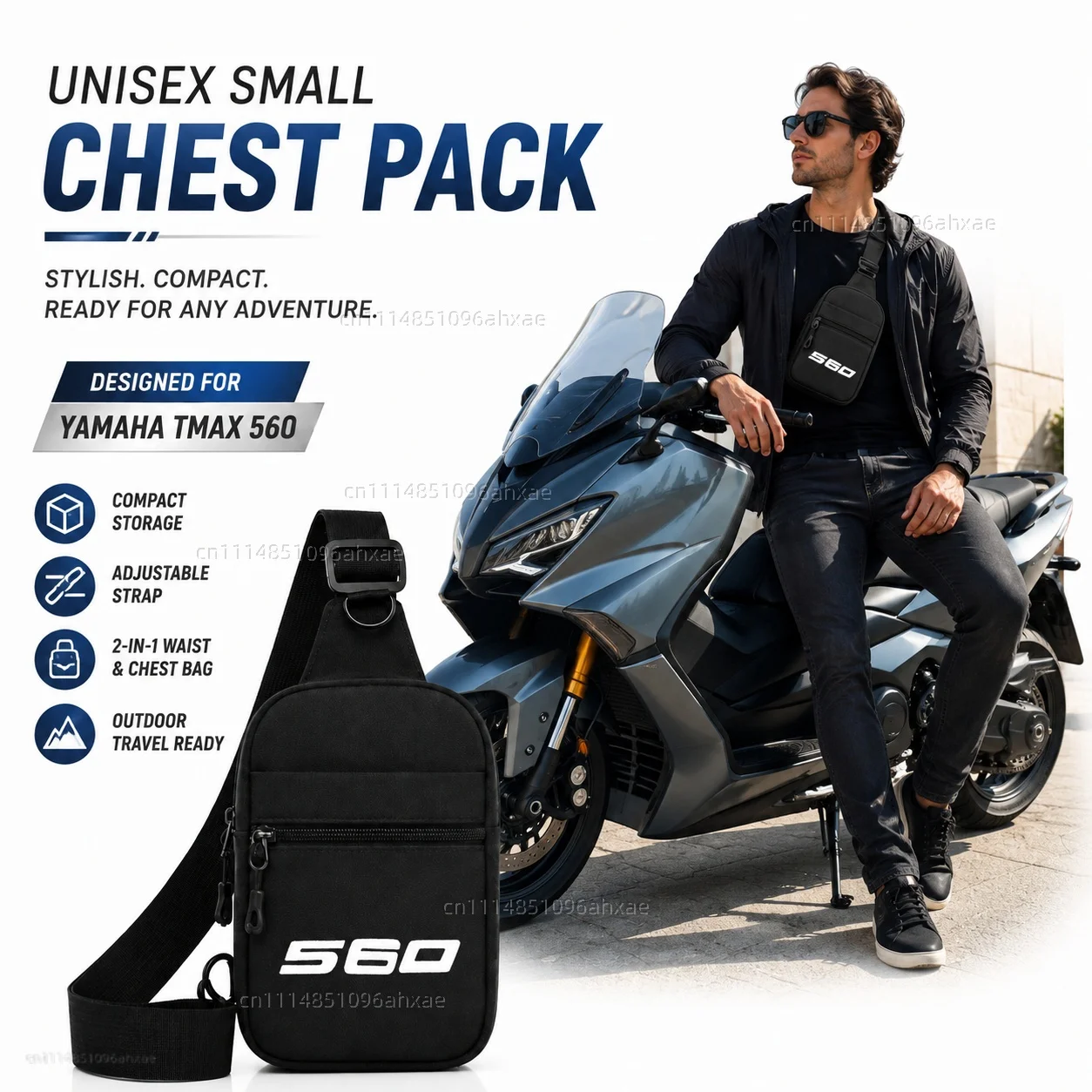 Motorcycle 2In1 Multi-functional Waist Bag Chest Bag Outdoor Travel Bag For YAMAHA TMAX 560 530 TECH MAX T-MAX Tmax530 dx sx
Motorcycle 2In1 Multi-functional Waist Bag Chest Bag Outdoor Travel Bag For YAMAHA TMAX 560 530 TECH MAX T-MAX Tmax530 dx sx