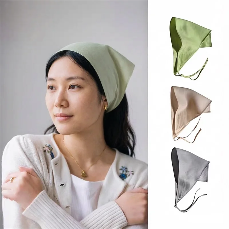 Vintage Solid Triangle Headscarf Woman Headband Women Headdress Lady Headcloth Female Headwear
Vintage Solid Triangle Headscarf Woman Headband Women Headdress Lady Headcloth Female Headwear