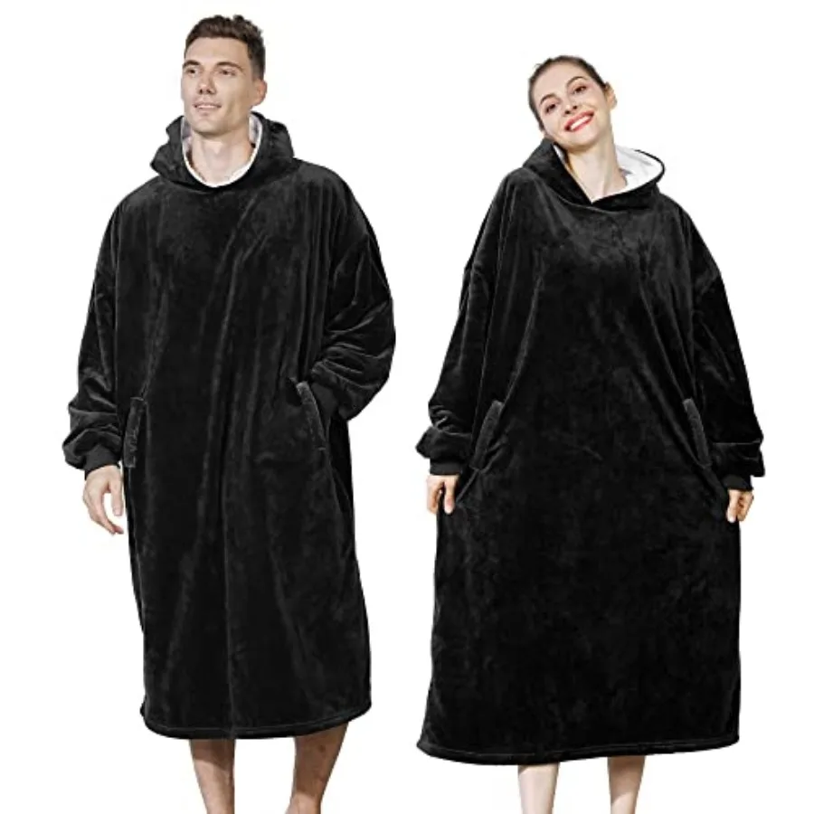 Wearable Blanket Hoodie for Adults and Teens, Oversized Sherpa Hooded Blanket, Warm Cozy Blanket Sweatshirt as Christmas Birthd
Wearable Blanket Hoodie for Adults and Teens, Oversized Sherpa Hooded Blanket, Warm Cozy Blanket Sweatshirt as Christmas Birthd