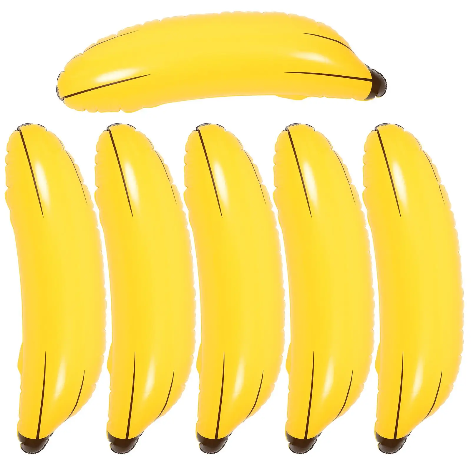 6 Pcs Inflatable Banana Toys PVC Props Realistic Design Stress Relief Kids Educational Fruit Color Recognition Durability Home
6 Pcs Inflatable Banana Toys PVC Props Realistic Design Stress Relief Kids Educational Fruit Color Recognition Durability Home