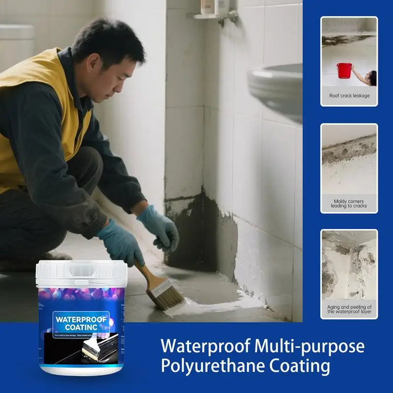 Waterproof Coating 800g Repairing Leak Waterproof Adhesive Multi-Purpose Water-Based Concrete Sealer Crack Filler For Roof Wall
Waterproof Coating 800g Repairing Leak Waterproof Adhesive Multi-Purpose Water-Based Concrete Sealer Crack Filler For Roof Wall