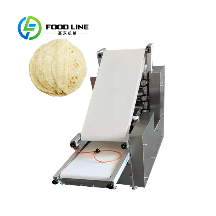 Automatic Roti Making Machine High Efficiency Flatbread Pizza Forming Machine