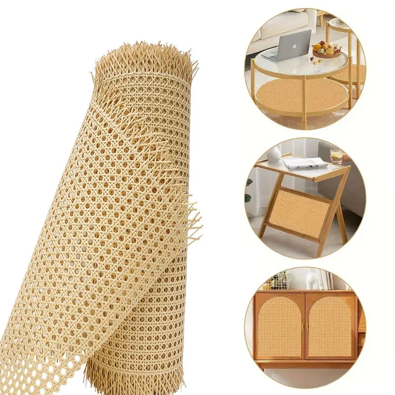 Plastic Rattan Net Roll, Hand Woven Synthetic Polyester Rattan, Artificial Rattan Net Open Weave, Used for DIY Home Decoration
Plastic Rattan Net Roll, Hand Woven Synthetic Polyester Rattan, Artificial Rattan Net Open Weave, Used for DIY Home Decoration