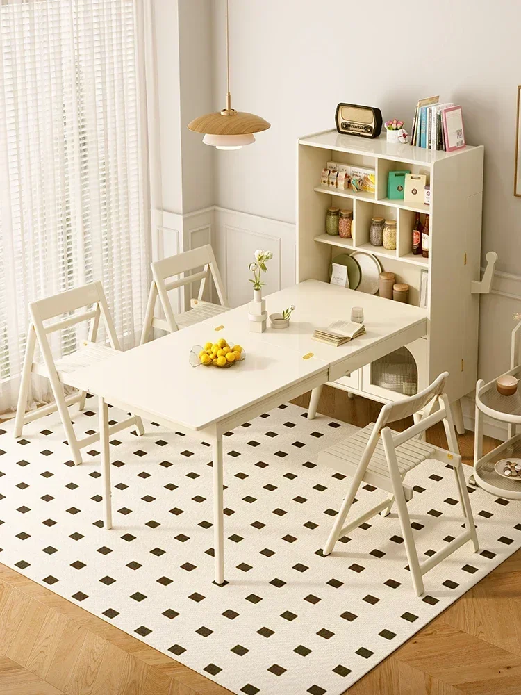 A Sideboard Cabinet Integrated Small Apartment Household Solid Wood Dining Tables and Chairs Retractable Kitchen Island
A Sideboard Cabinet Integrated Small Apartment Household Solid Wood Dining Tables and Chairs Retractable Kitchen Island