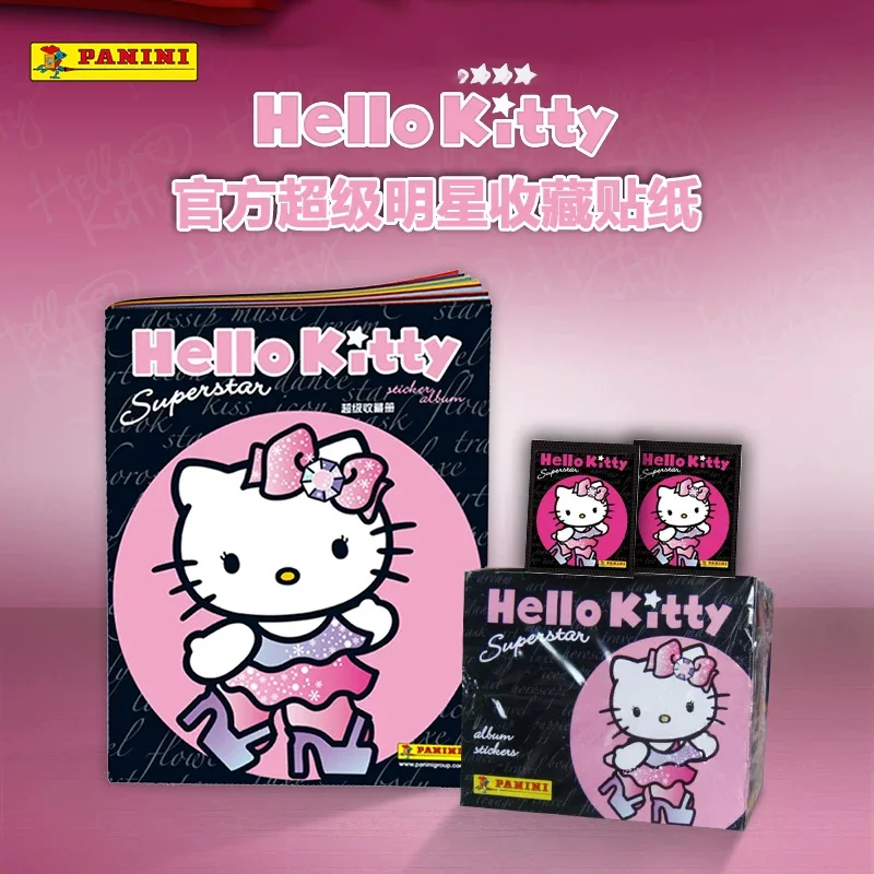 Genuine Panini Sanrio HelloKitty Collectible Sticker Set Foil Rare Stickers Complete Album Cartoon Collectible Gift Collectors
Genuine Panini Sanrio HelloKitty Collectible Sticker Set Foil Rare Stickers Complete Album Cartoon Collectible Gift Collectors