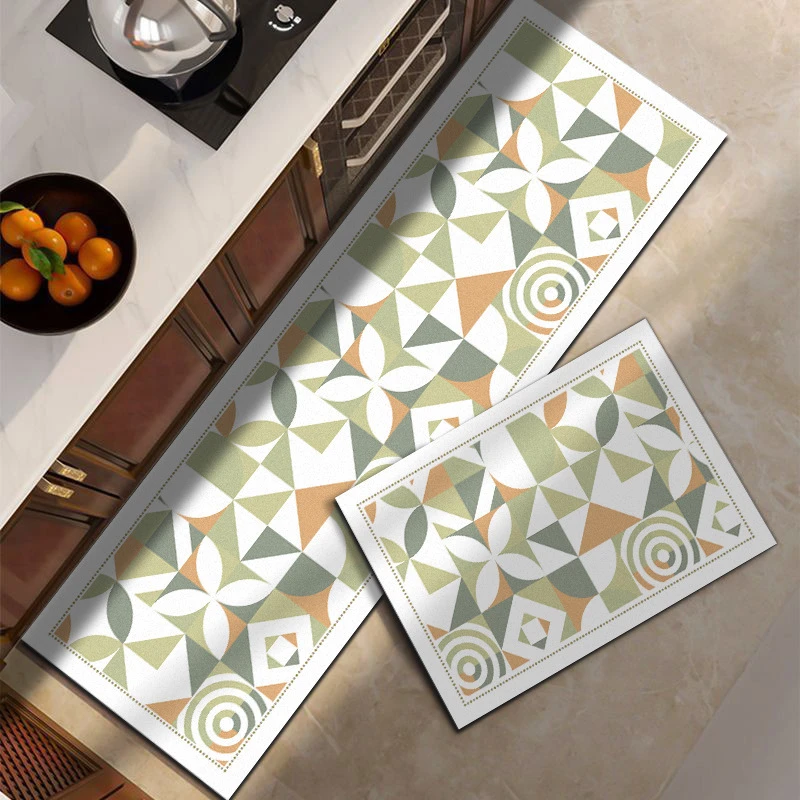 VIKAMA Simple Cartoon Geometric Kitchen Carpet Anti slip Water absorbing Washable Carpet Corridor Laundry Room Home Decoration
VIKAMA Simple Cartoon Geometric Kitchen Carpet Anti slip Water absorbing Washable Carpet Corridor Laundry Room Home Decoration
