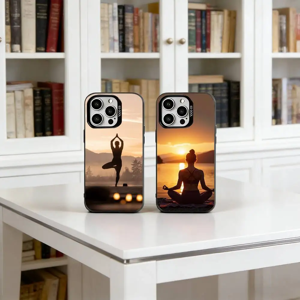 Yoga theme Phone Case For iPhone 17,16,15,14,13,12,11 Plus,Pro Max,XS,Colorful Silver Phone case Funda Cover
Yoga theme Phone Case For iPhone 17,16,15,14,13,12,11 Plus,Pro Max,XS,Colorful Silver Phone case Funda Cover