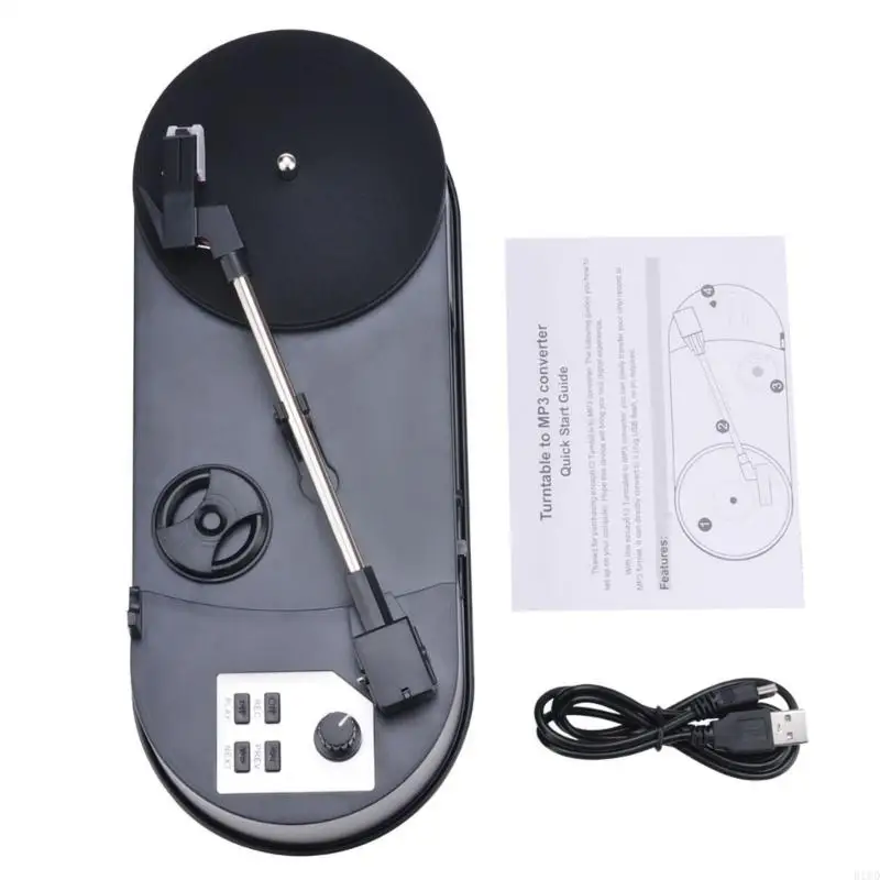R1WD EZCAP613P Mini Record Player преобразует записи в MP3 -формат USB Connection
R1WD EZCAP613P Mini Record Player преобразует записи в MP3 -формат USB Connection
