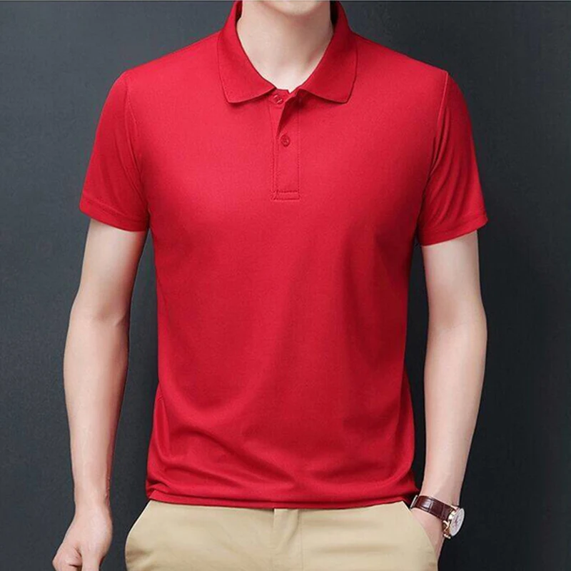 Fashion Lapel Button Solid Color Casual Polo Shirts Men's Clothing 2024 Summer New Oversized All-match Pullovers Korean T-Shirt
Fashion Lapel Button Solid Color Casual Polo Shirts Men's Clothing 2024 Summer New Oversized All-match Pullovers Korean T-Shirt