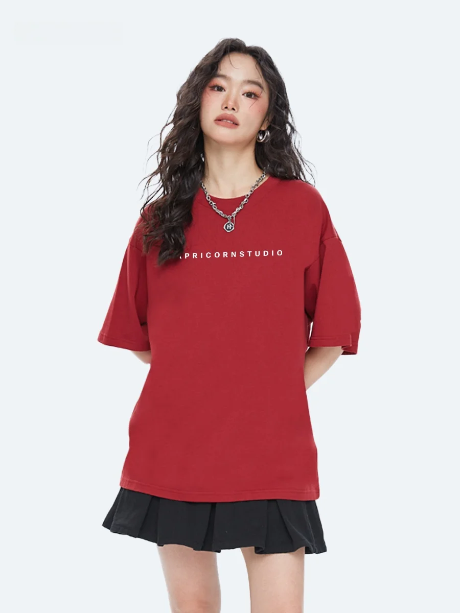 Capricorn Simple Letter Print Pure Cotton Short Sleeve Women's T-shirt Summer New Style Casual Brand Inner Wear Half Sleeve Top
Capricorn Simple Letter Print Pure Cotton Short Sleeve Women's T-shirt Summer New Style Casual Brand Inner Wear Half Sleeve Top