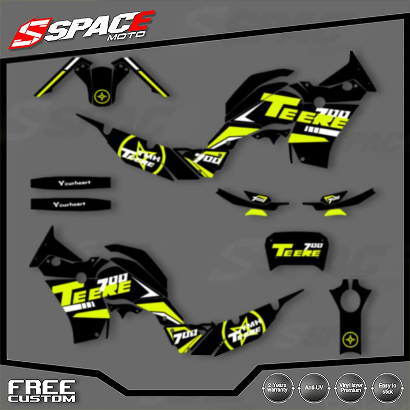 SPACE Custom Motorcycle Graphics For YAMAHA TENERE T700 2018 2019 2020 2021 2022 2023Decal Stickers Kits 002
SPACE Custom Motorcycle Graphics For YAMAHA TENERE T700 2018 2019 2020 2021 2022 2023Decal Stickers Kits 002