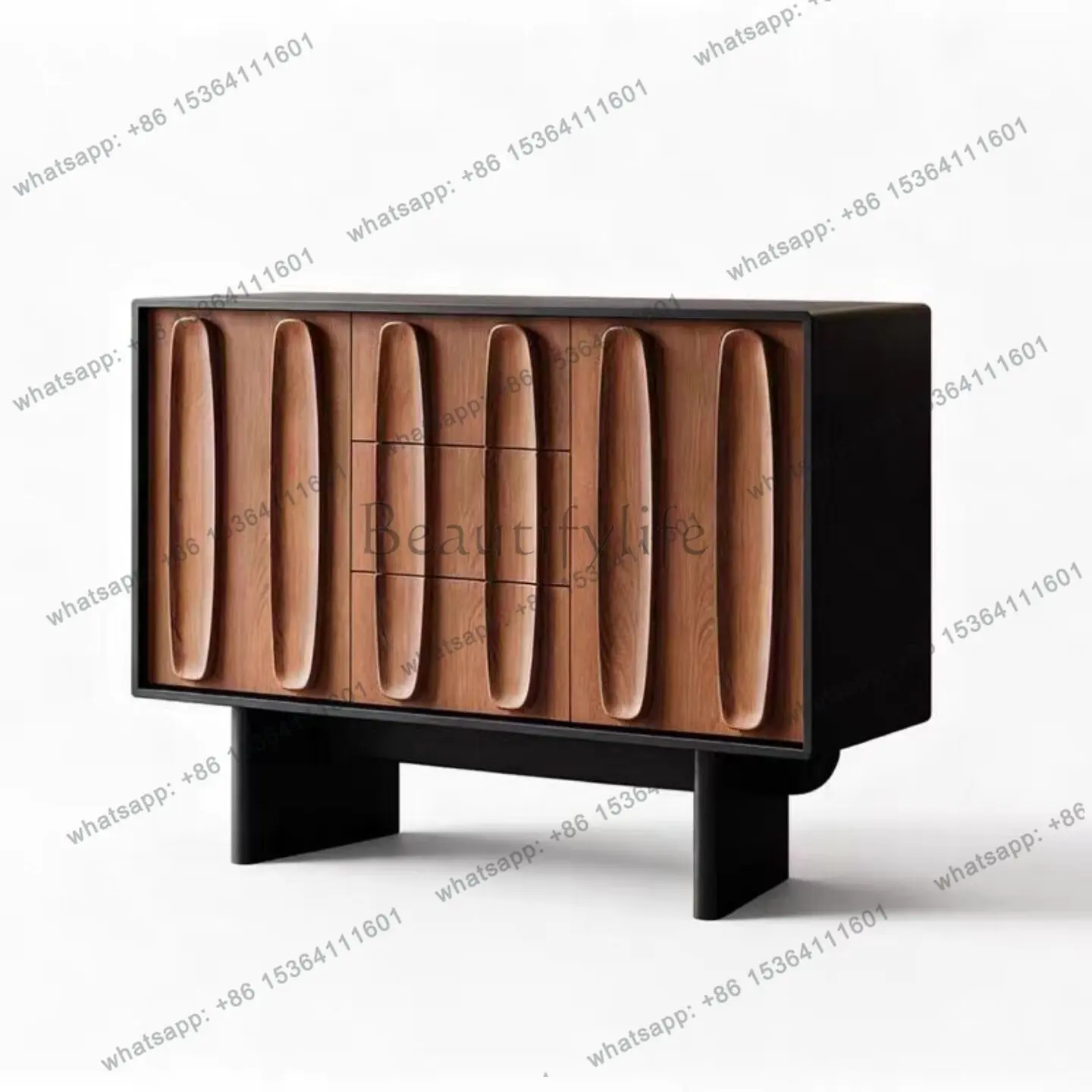 Medieval style solid wood dining side cabinet creative designer storage retro entrance shoe cabinet integrated against the wall
Medieval style solid wood dining side cabinet creative designer storage retro entrance shoe cabinet integrated against the wall
