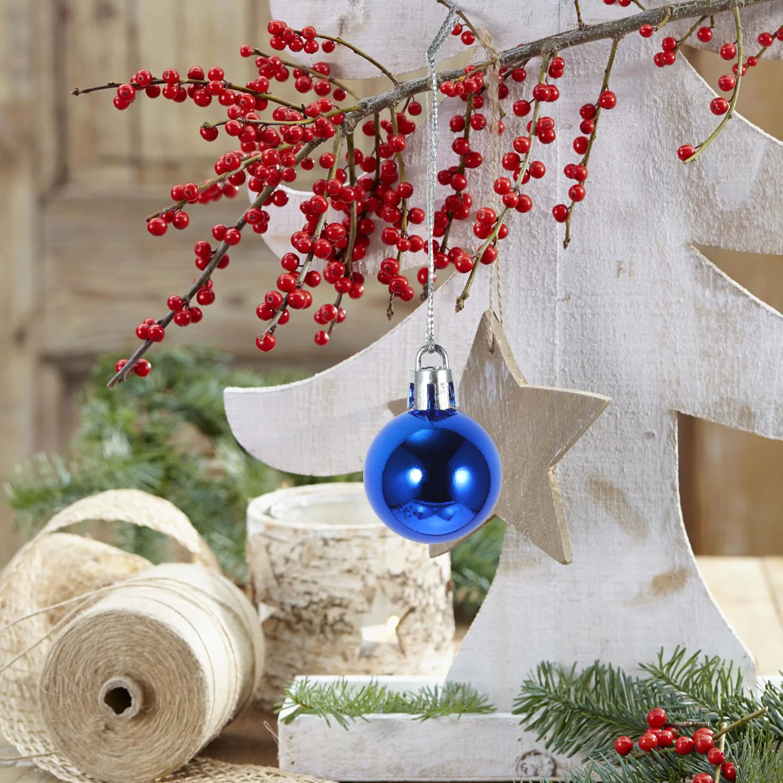 24Pcs Christmas Tree Ball Ornaments Multi-Color Hanging Balls Lightweight Xmas Hanging Decor Winter Holiday Decoration
24Pcs Christmas Tree Ball Ornaments Multi-Color Hanging Balls Lightweight Xmas Hanging Decor Winter Holiday Decoration