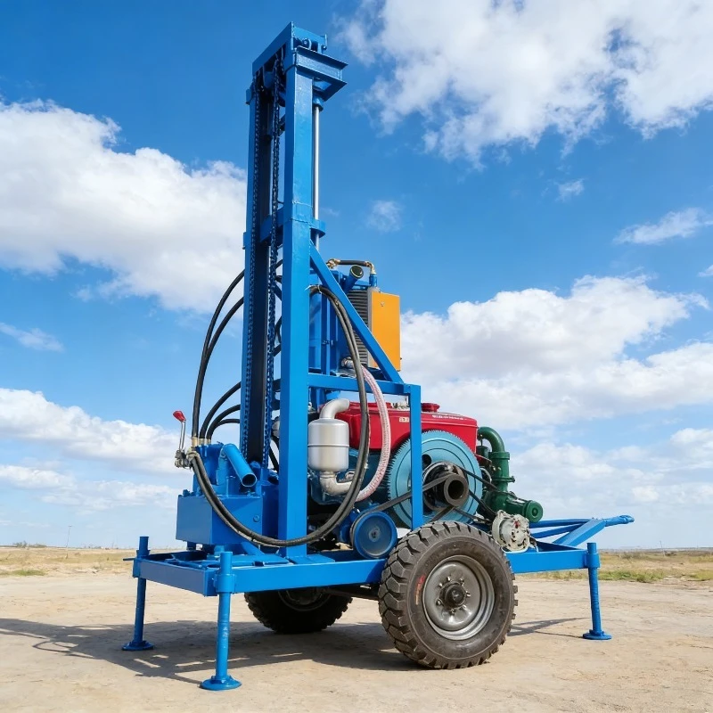 Portable Small Borehole Water Well Drilling Rig 100m 150m Deep Hydraulic Drilling Machine For Household Agricultural Use
Portable Small Borehole Water Well Drilling Rig 100m 150m Deep Hydraulic Drilling Machine For Household Agricultural Use