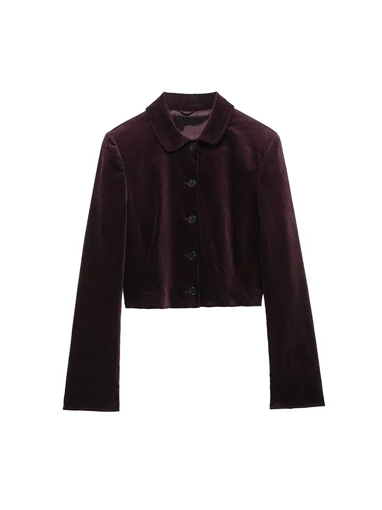 Willshela Women Fashion Wine Red Single Breasted Jackets Vintage Lapel Neck Long Sleeves Female Chic Lady Outfits
Willshela Women Fashion Wine Red Single Breasted Jackets Vintage Lapel Neck Long Sleeves Female Chic Lady Outfits