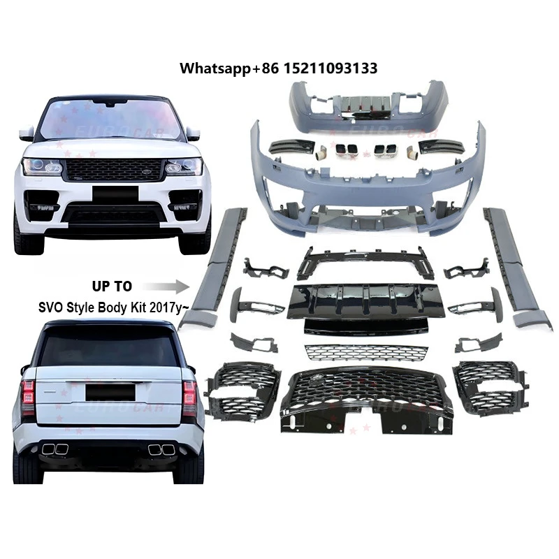High Quality 2017year Before Range Rover Upgrade to Svo Edition Sport Style Body Kit for
High Quality 2017year Before Range Rover Upgrade to Svo Edition Sport Style Body Kit for