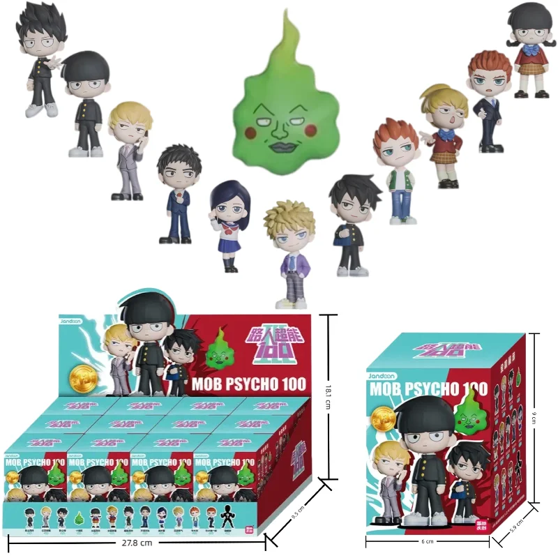 JANDOOM Action Figure Mob Psycho 100 Shigeo Kageyama Arataka Reigen Dimple Ritsu Kageyama Collection Moe Particle Doll Toys Gift
JANDOOM Action Figure Mob Psycho 100 Shigeo Kageyama Arataka Reigen Dimple Ritsu Kageyama Collection Moe Particle Doll Toys Gift