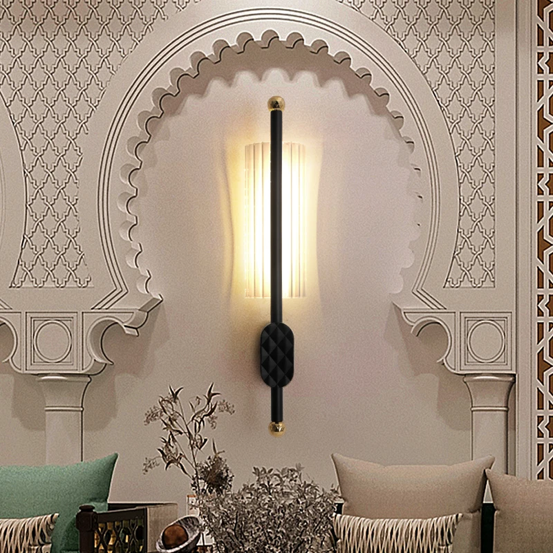 Arabic Decor Gold Wall Mounted Lighting Suitable European Style Black Wall Lamp For Living Room Bedroom Corridor Home Decoration
Arabic Decor Gold Wall Mounted Lighting Suitable European Style Black Wall Lamp For Living Room Bedroom Corridor Home Decoration