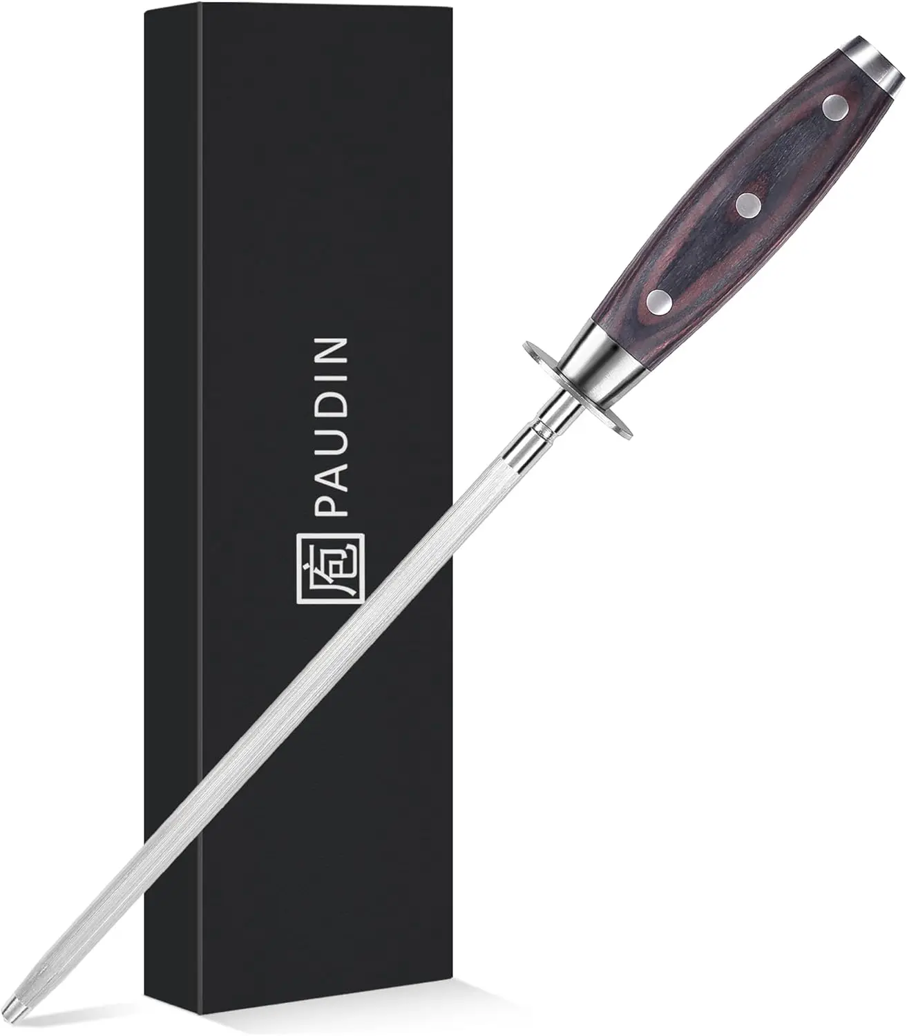 10 Inch Honing Steel, Knife Sharpening Steel, Professional Carbon Steel Knife Sharpener Rod for Kitchen Knives
10 Inch Honing Steel, Knife Sharpening Steel, Professional Carbon Steel Knife Sharpener Rod for Kitchen Knives