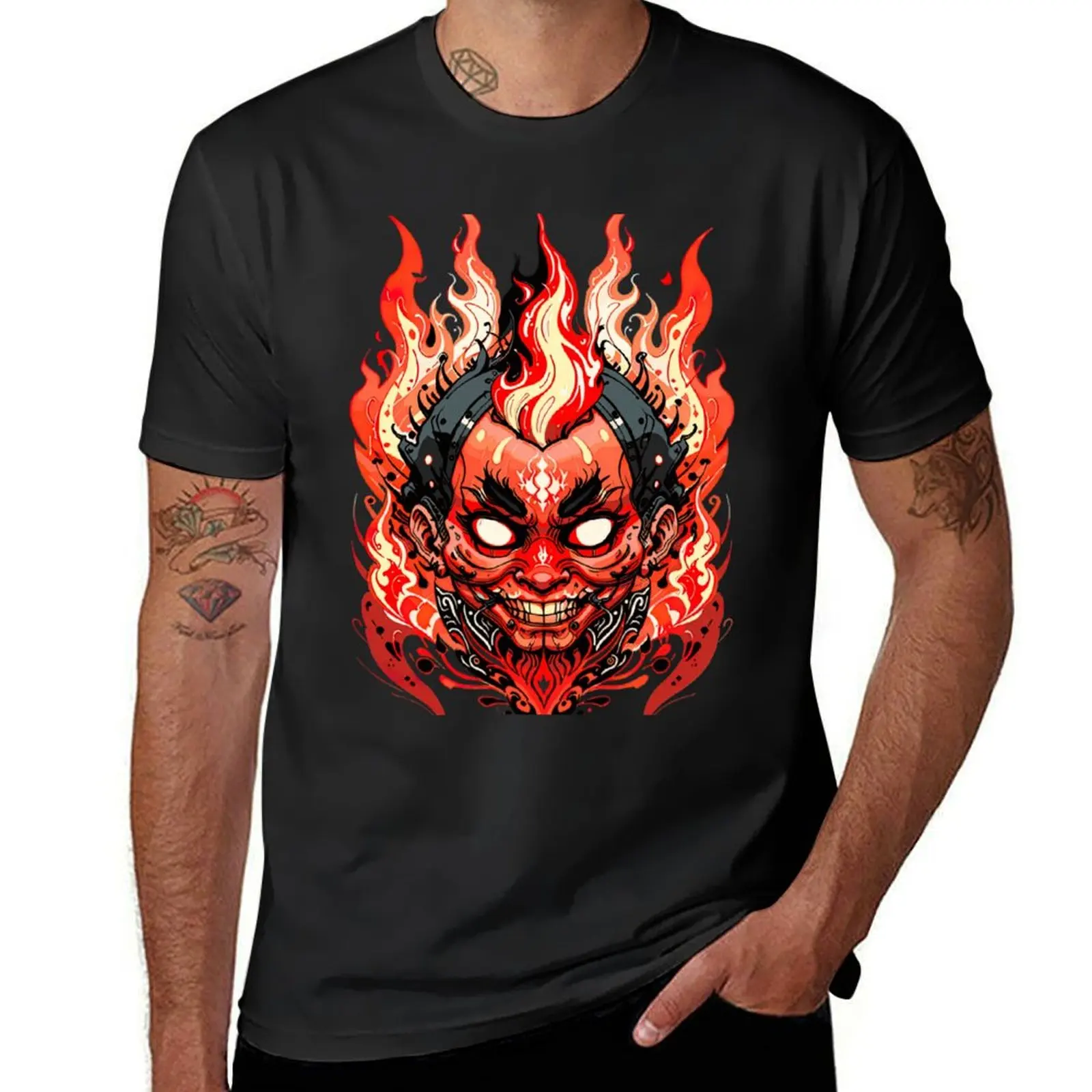 Japanese Demon T-Shirt vintage graphic tee blue archive graphic t shirt vintage Funny t-shirts mens graphic t-shirts anime
Japanese Demon T-Shirt vintage graphic tee blue archive graphic t shirt vintage Funny t-shirts mens graphic t-shirts anime