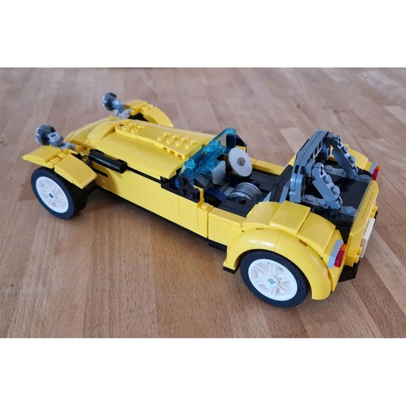 MOC-230058 New Urban Sports Yellow Hot Rod Truck Building Block Model 803 Parts Creative Birthday Toy Gift for Boys and Children
MOC-230058 New Urban Sports Yellow Hot Rod Truck Building Block Model 803 Parts Creative Birthday Toy Gift for Boys and Children