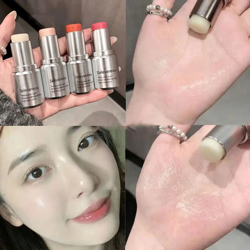 High Gloss Stick Highlighter Blush Water Light Shimmer Waterproof Face Blush Brighten Contouring Rouge
High Gloss Stick Highlighter Blush Water Light Shimmer Waterproof Face Blush Brighten Contouring Rouge