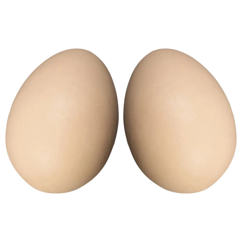 2 Pcs Artificial Chicken Egg Imitation Eggs Personalized Painting Fake Food Child
2 Pcs Artificial Chicken Egg Imitation Eggs Personalized Painting Fake Food Child