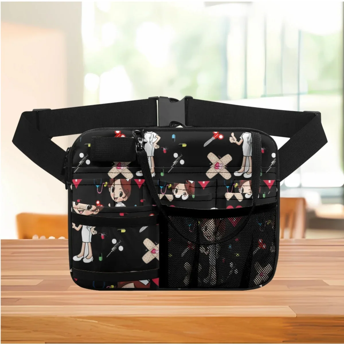 Emergency Supplies Bandage Scissors Stethoscopes Storage Waist Bags Nursing Belt Bags Fashion Fanny Pack Women Hospital Gifts
Emergency Supplies Bandage Scissors Stethoscopes Storage Waist Bags Nursing Belt Bags Fashion Fanny Pack Women Hospital Gifts