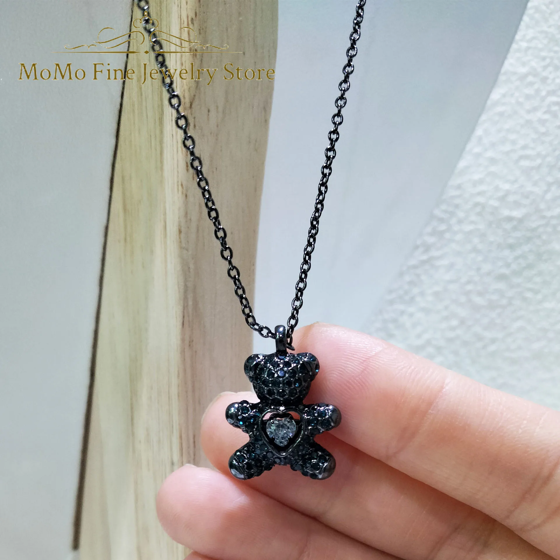 Original 2024 Dancing Crystal Necklace Crystal Trendy Fine Jewelry Set for Women Charm Little Black Bear Earring Bracelet
Original 2024 Dancing Crystal Necklace Crystal Trendy Fine Jewelry Set for Women Charm Little Black Bear Earring Bracelet