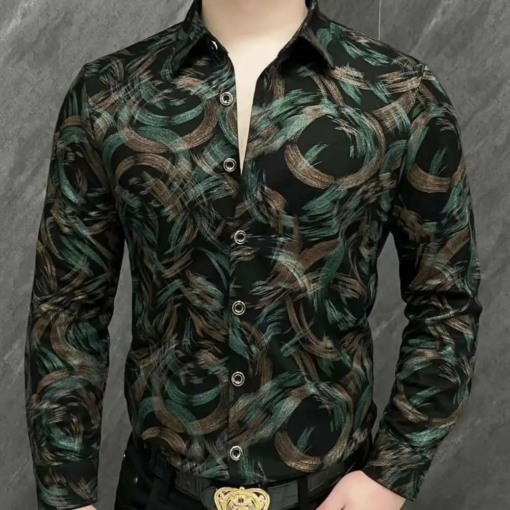 2024 High Quality Casual Print Shirt Men Long Sleeve Luxury Hawaiian Shirt Social Club Outfits Camisa Masculina Hawaiian Shirt
2024 High Quality Casual Print Shirt Men Long Sleeve Luxury Hawaiian Shirt Social Club Outfits Camisa Masculina Hawaiian Shirt
