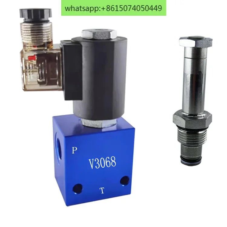 Hydraulic solenoid valve SV3068 two-way pressure maintaining electric ball pressure relief 24V block stop valve
Hydraulic solenoid valve SV3068 two-way pressure maintaining electric ball pressure relief 24V block stop valve