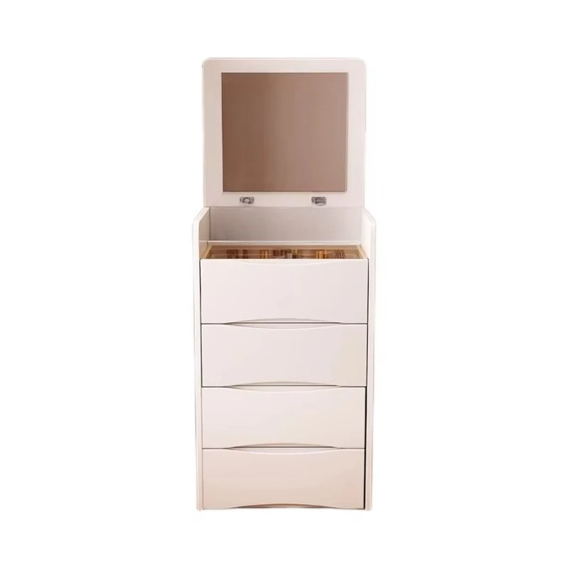 Modern Simple Cream Multifunctional Dresser Luminous Flip Design
Modern Simple Cream Multifunctional Dresser Luminous Flip Design